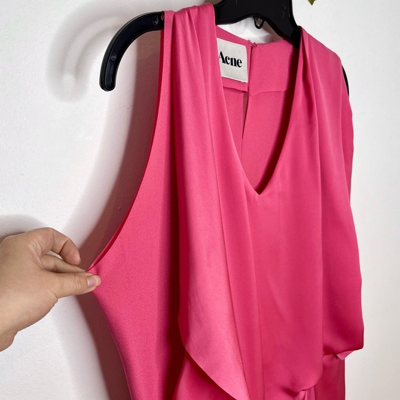 Acne Studios ‘Mallory’ Crepe Dress - Picture 4 of 13